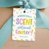 scent-sational easter gift tag for staff or teacher appreciation gifts