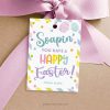 Easter soap gift tag for teachers, staff or coworker gifts