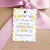 easter thank you gift tag for staff, volunteers or teacher appreciation gifts