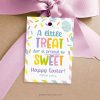 little treat for a friend so sweet gift tag for Easter class gifts