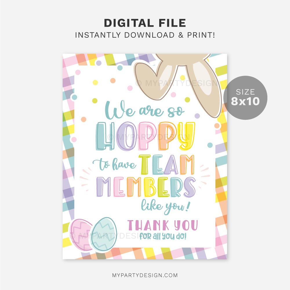 EASTER-SIGNS-HOPPY-TEAM-MEMBERS-00B hoppy team members easter appreciation sign