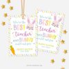 EASTER-TAGS-BEST-TEACHER-00A best teacher any bunny could ask for, teacher appreciation Easter tags