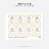 printable Eggcellent team member Easter Tags
