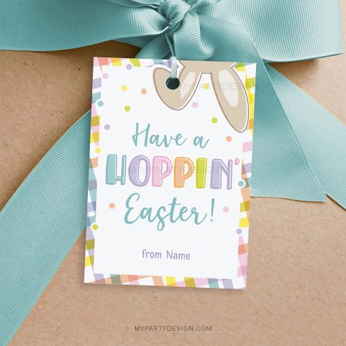 Have a Hoppin' Easter tags for Easter gifts
