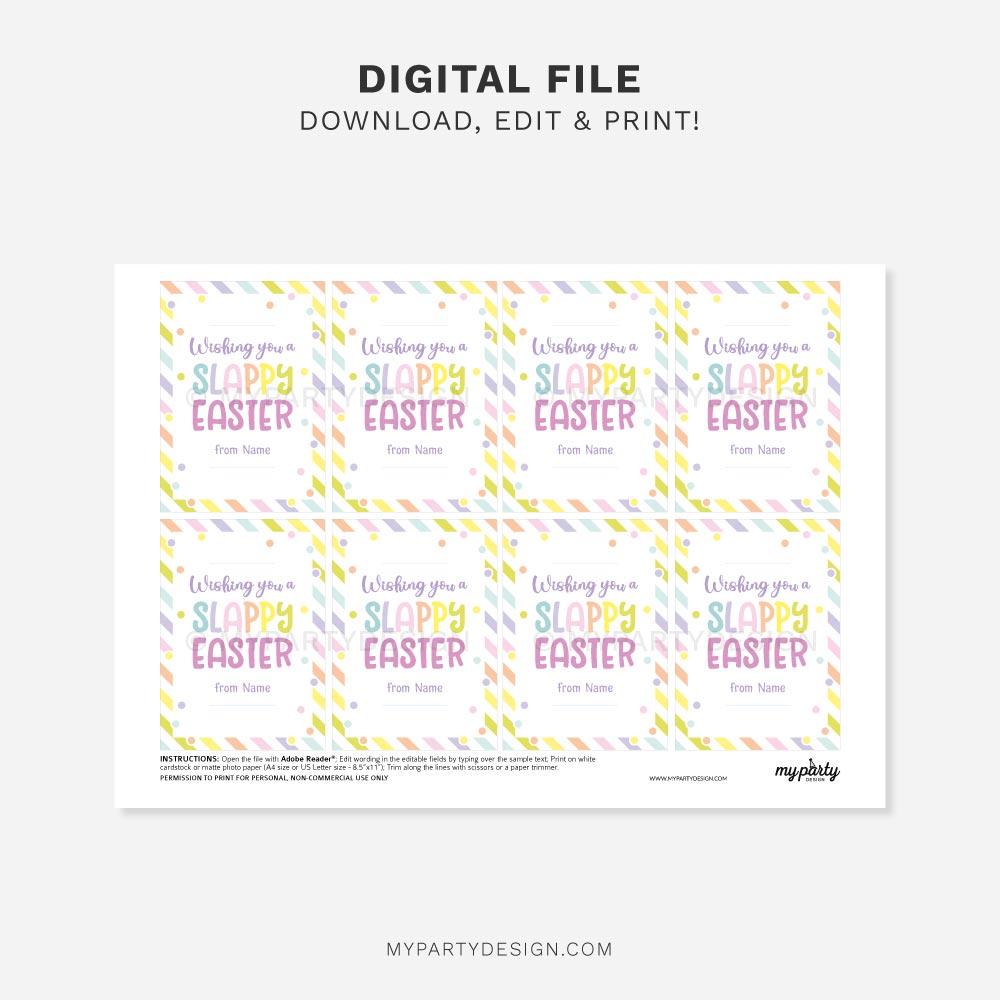 EASTER-TAGS-SLAPPY-EASTER-00B printable slappy easter tags for slap bracelet wristband gifts