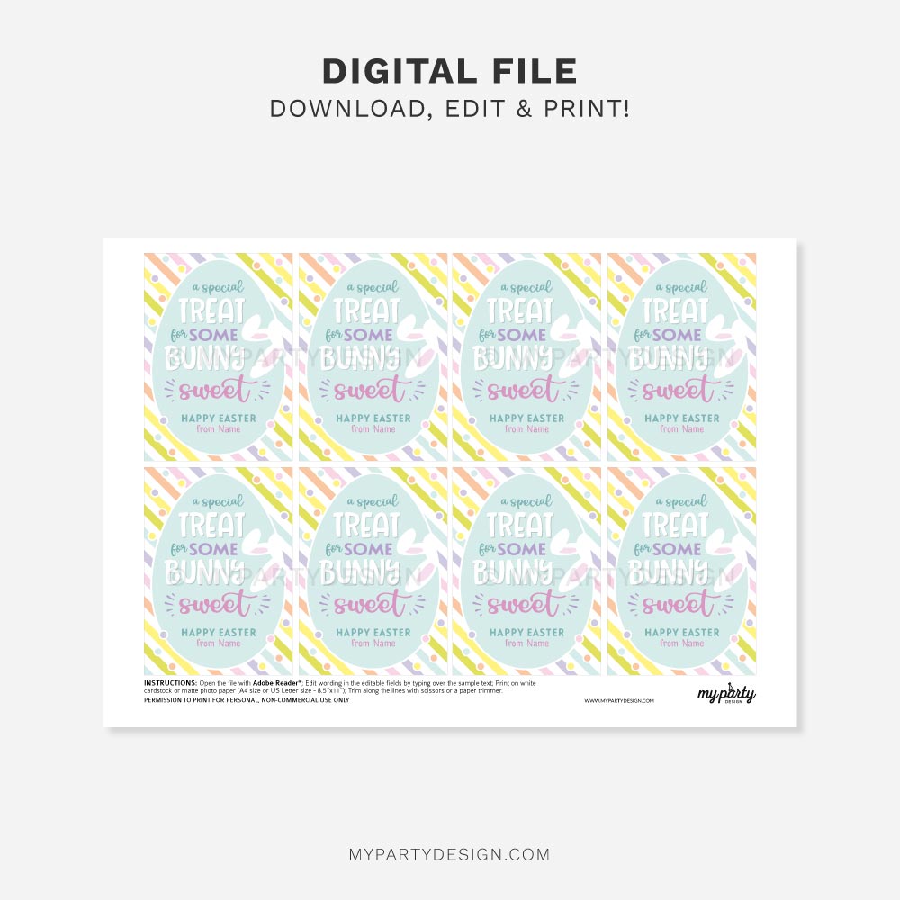 EASTER-TAGS-TREAT-FOR-SOMEBUNNY-SWEET-00B printable easter treat tags