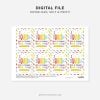 printable Squish You a Happy Last Day Gift Tag for last day of school class gifts