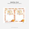 printable Fall Treat For Someone Sweet gift card holder for thanksgiving or teacher appreciation gifts