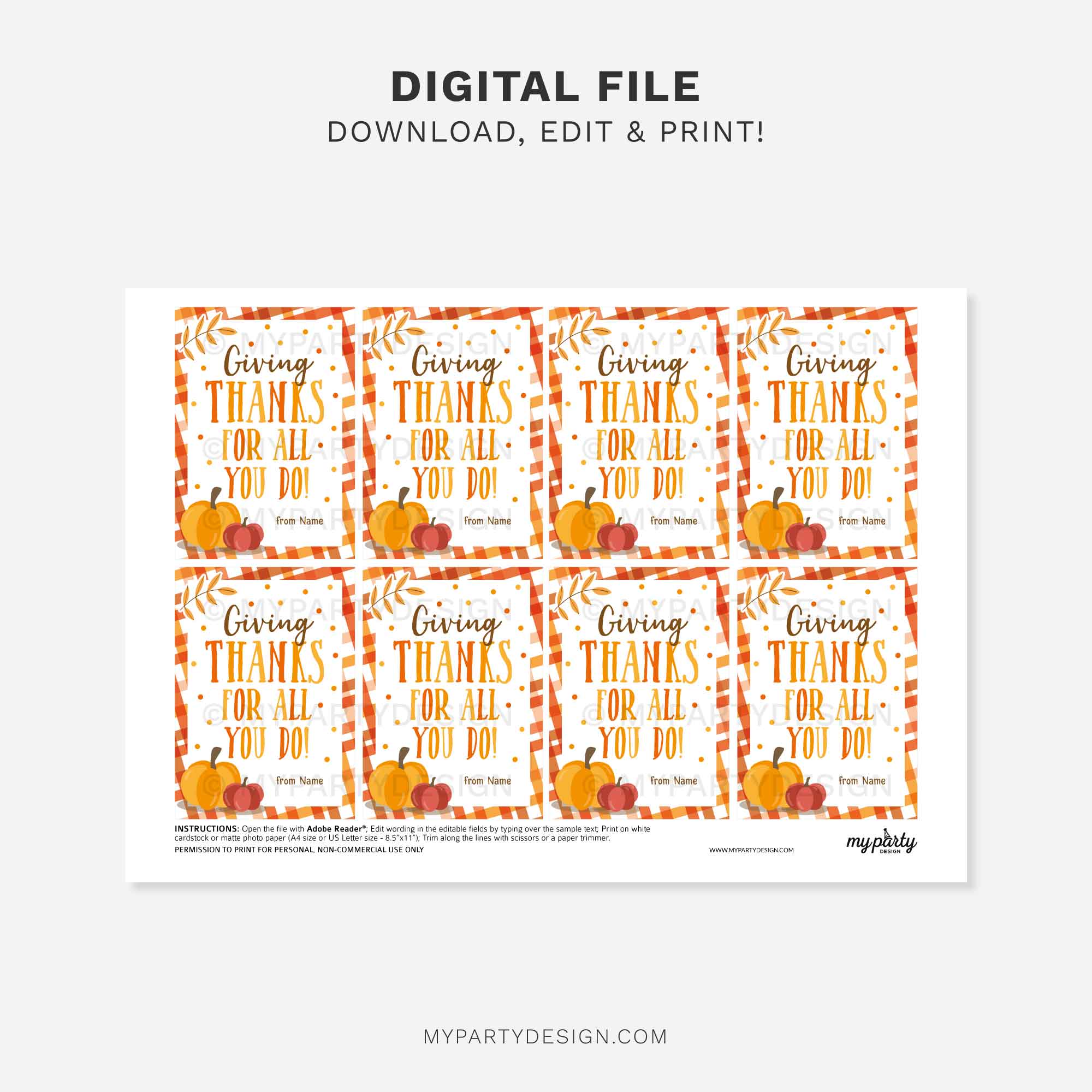 FALL-GIFT-TAGS-GIVING-THANKS-FOR-ALL-YOU-DO-00C printable fall giving thanks for all you do gift tags in orange colours for fall appreciation gifts