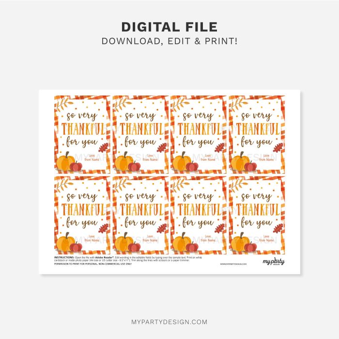 printable so very thankful for you gift tag for fall or thanksgiving gifts