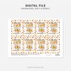 printable thanks a latte gift tag for fall coffee appreciation gifts