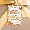 fall treat to say thank you gift tag for fall appreciation gifts