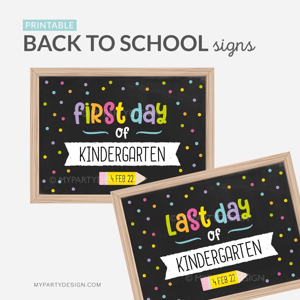 FIRST-DAY-OF-SCHOOL-SIGNS-BUNDLE-SPOTTY-BLACK-00A first day of school and last day of school sign bundle in black