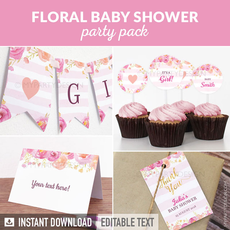 FLORAL_BABY_SHOWER_BB04_PARTY-00 pink floral baby shower decoration printables