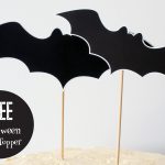 free printable halloween cake topper