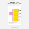 printable pencil gift box template for teacher appreciation gifts