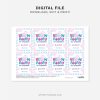 printable blow away the competition gift tag for gum or lollipop good luck gifts