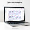 editable blow away the competition gift tag template