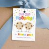 cookie tryout day gift tag for good luck gifts for cheer or sports team