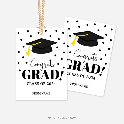 graduation tags for graduation gifts