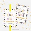 halloween glow stick tags for non candy gifts