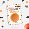 DOHriffic Halloween play dough cards for non candy halloween gifts