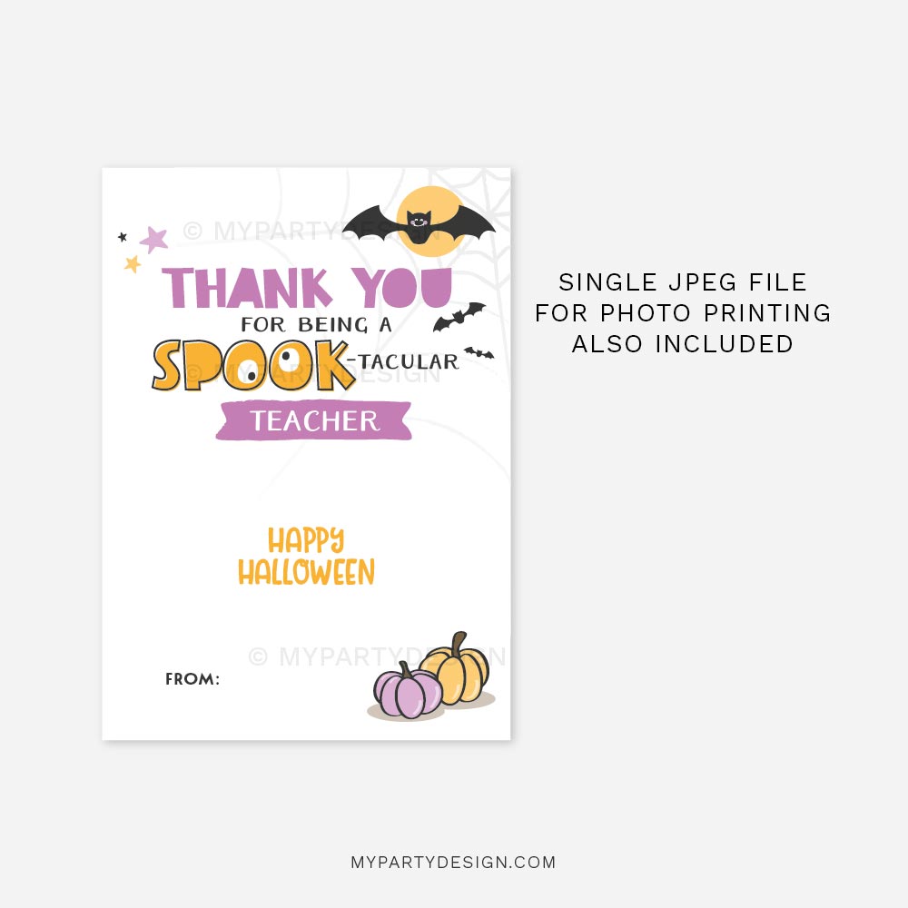 HALLOWEEN-GIFT-CARD-HOLDER-SPOOKTACULAR-TEACHER-00C thank you for being a spooktacular teacher halloween gift card holder