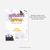 Witches Brew Halloween gift card holder for Halloween coffee gift card