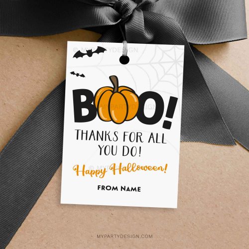 boo! thanks for all you do Halloween tags