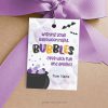 bubbles halloween tags for bubble wand gifts