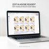 editable chip or treat cookie halloween tag template