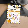 halloween glows with fun gift tag for halloween glow stick class gifts