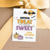 a little treat for someone sweet halloween tags