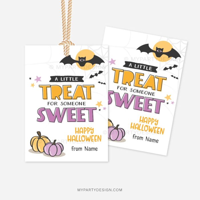 treat for someone sweet halloween tags