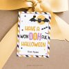 have a wondohful halloween tags for play dough gifts