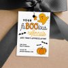 your faBOOlous referrals are truly appreciated Halloween gift tags in orange and black colors