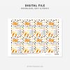 printable pop by popcorn halloween referrals tags in orange and black for realtor or medical referral gifts