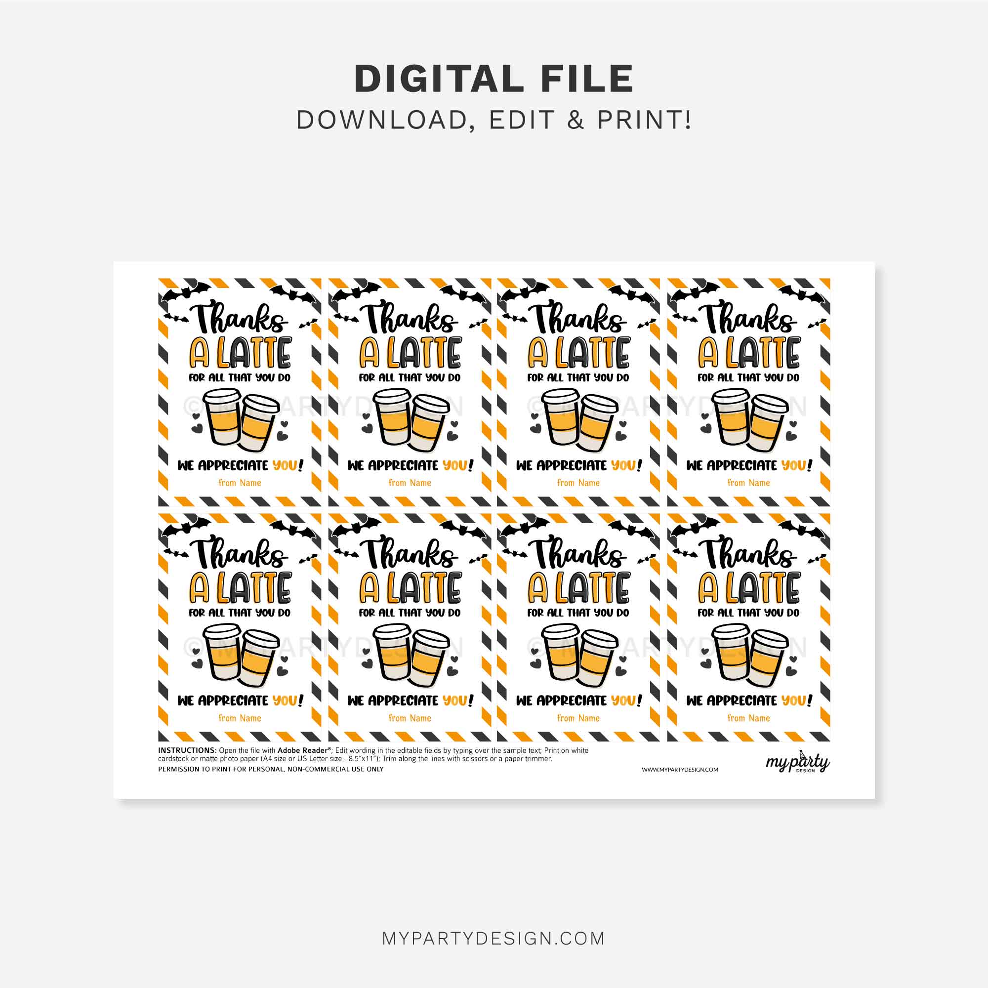 HALLOWEEN-GIFT-TAGS-THANKS-LATTE-00C printable thanks a latte halloween tags