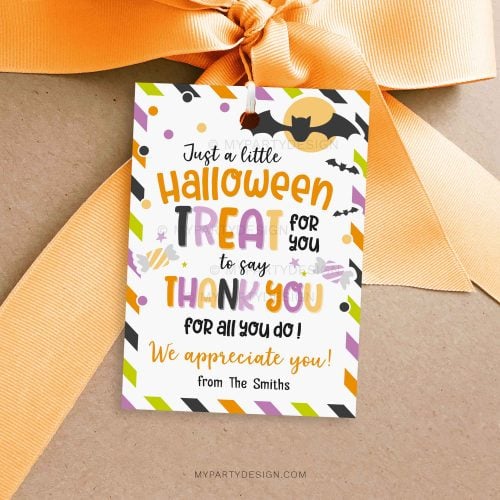 halloween treat to say thank you gift tag for halloween appreciation gifts