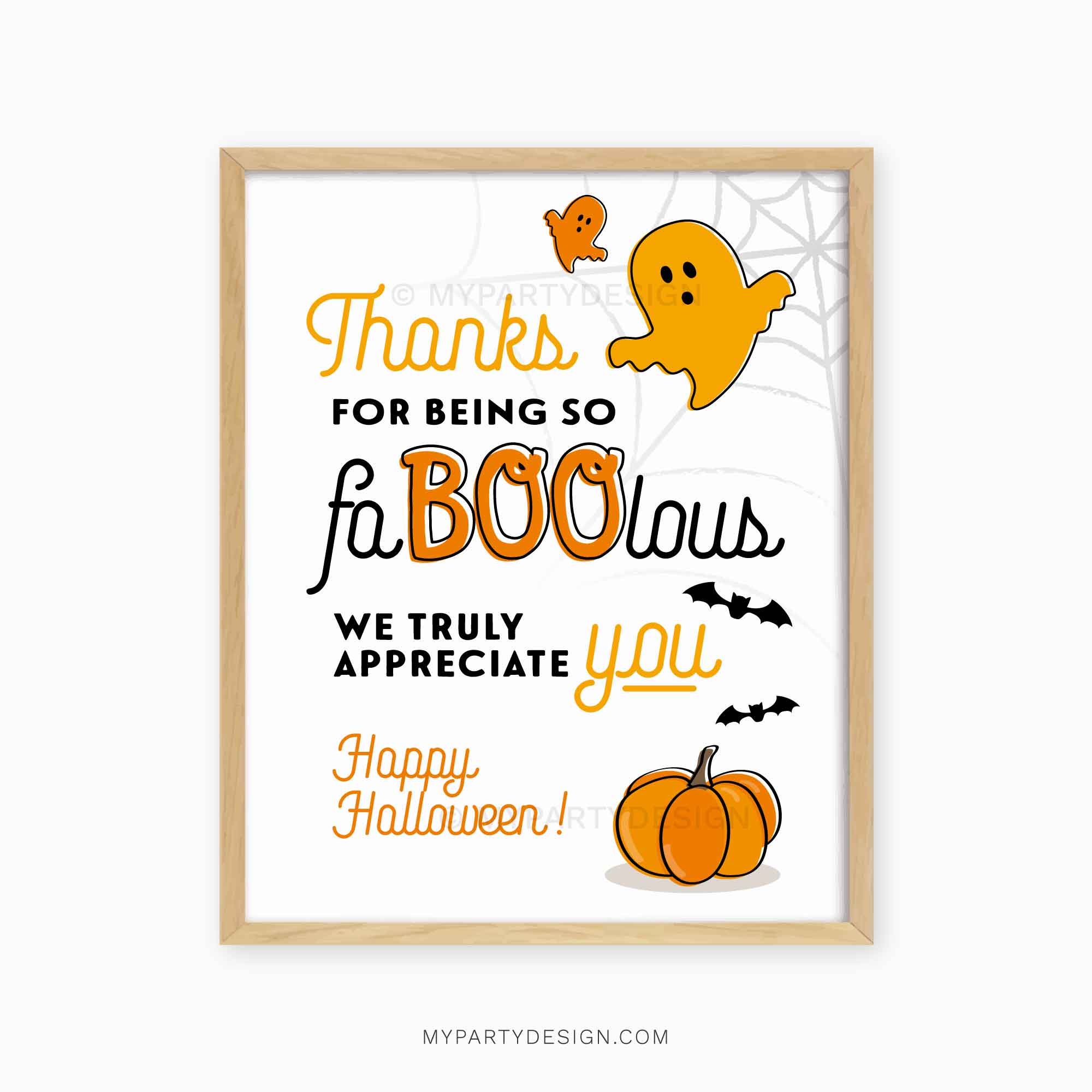 HALLOWEEN-SIGN-FABOOLOUS-THANKS-00A thanks for being so faBOOlous sign for halloween appreciation gifts