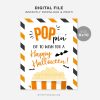 printable poppin by to wish you a happy halloween sign for popcorn appreciation gifts