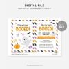 printable you've been booed halloween game sign and instructions for booing neighbours and friends at Halloween