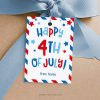 happy 4th of July gift tags