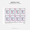 printable have a bright 4th of July gift tag in red white and blue colours for independence day gifts