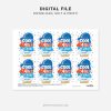 printable have a cool 4th of July gift tag for patriotic Independence Day gifts
