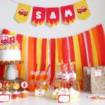 Firetruck Party Decoration Ideas