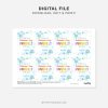 printable Bubbles Valentines Tags / Cards