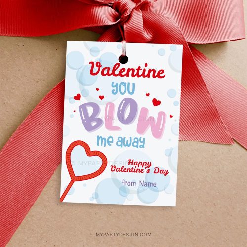 you blow me away valentines tags for bustles gift