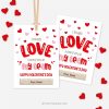 team valentines for kids sports, dance or cheer team mates