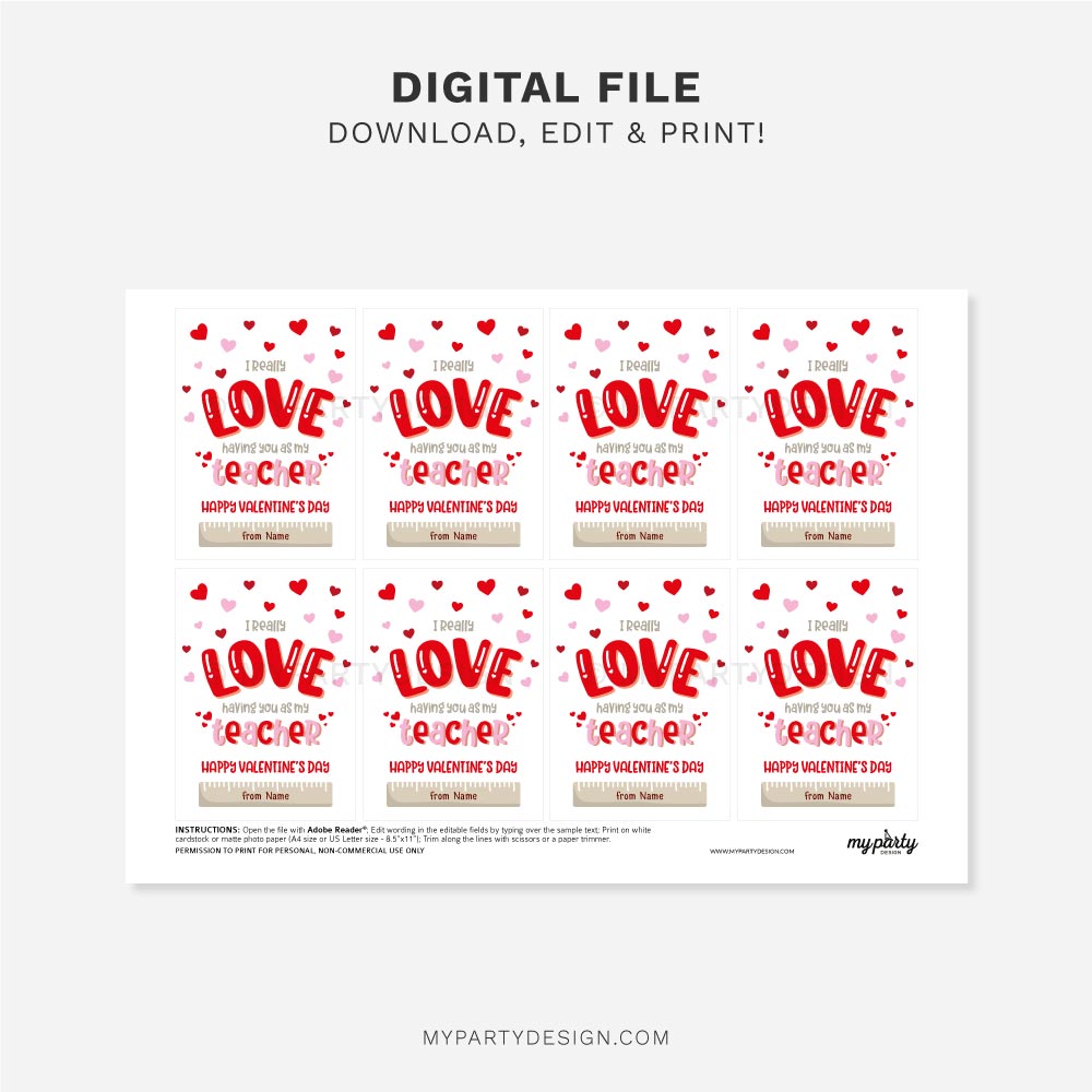 KIDS-VALENTINES-TAGS-LOVE-HAVING-YOU-TEACHER-00C printable Love having you as my Teacher Valentine's Day tags